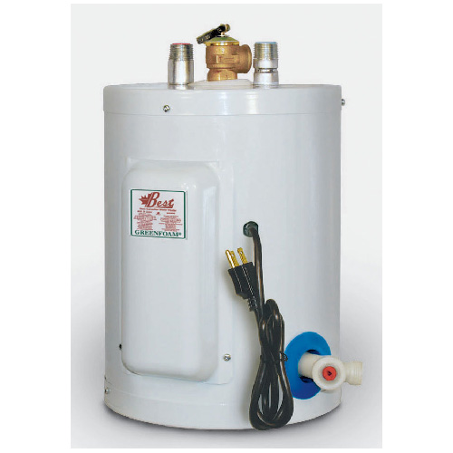 Electric Water Heater 2 Gal - White 