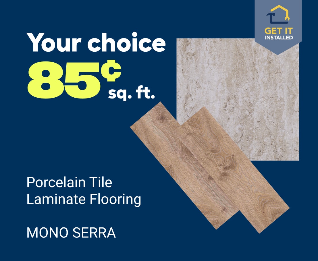 Flooring 85 years RONA promo