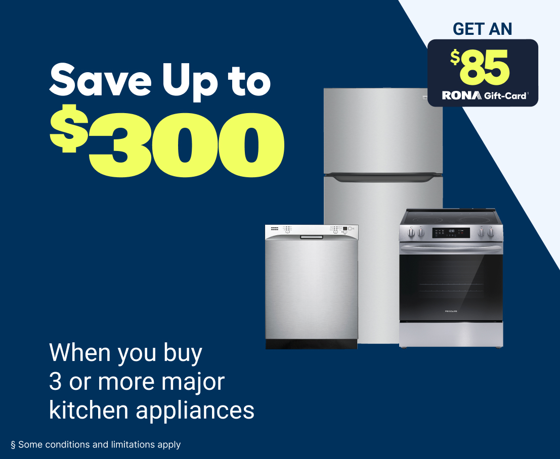 Appliances 85 years RONA promo