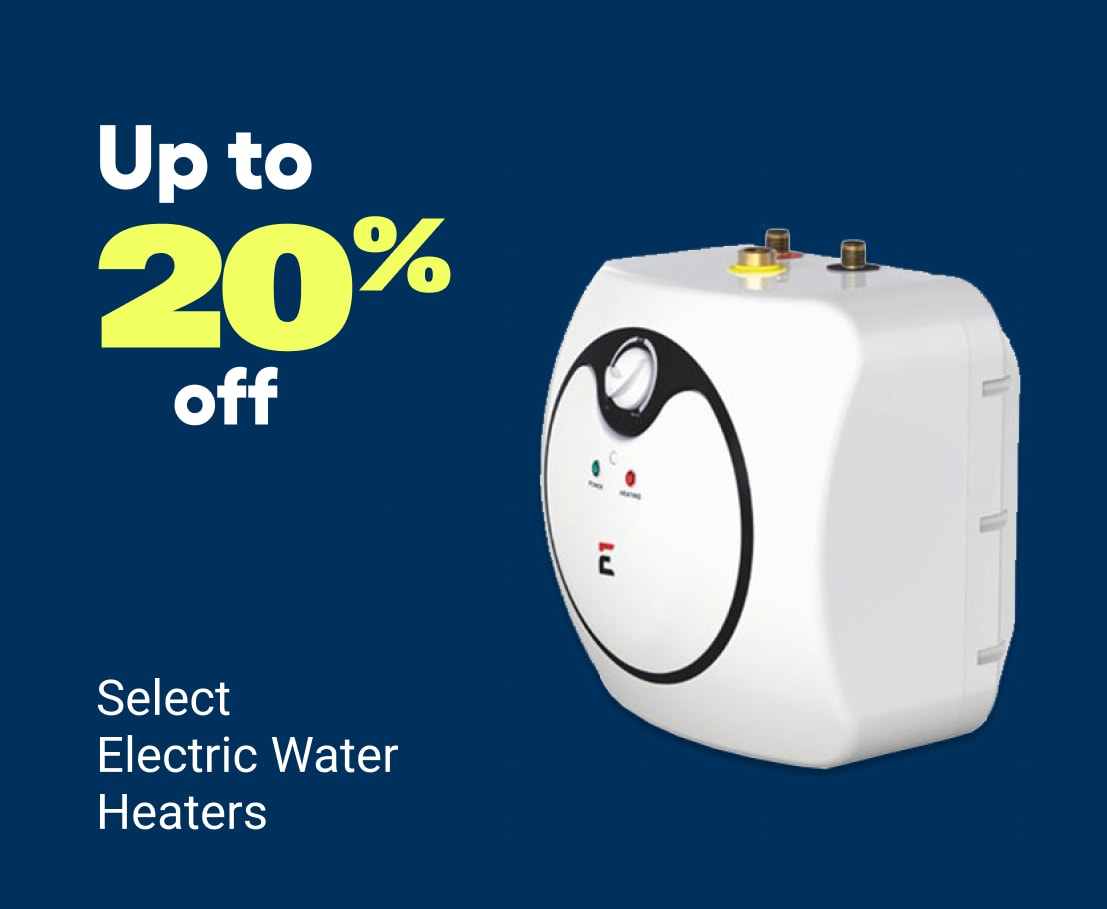 Electric Water Heaters 85 years RONA promo