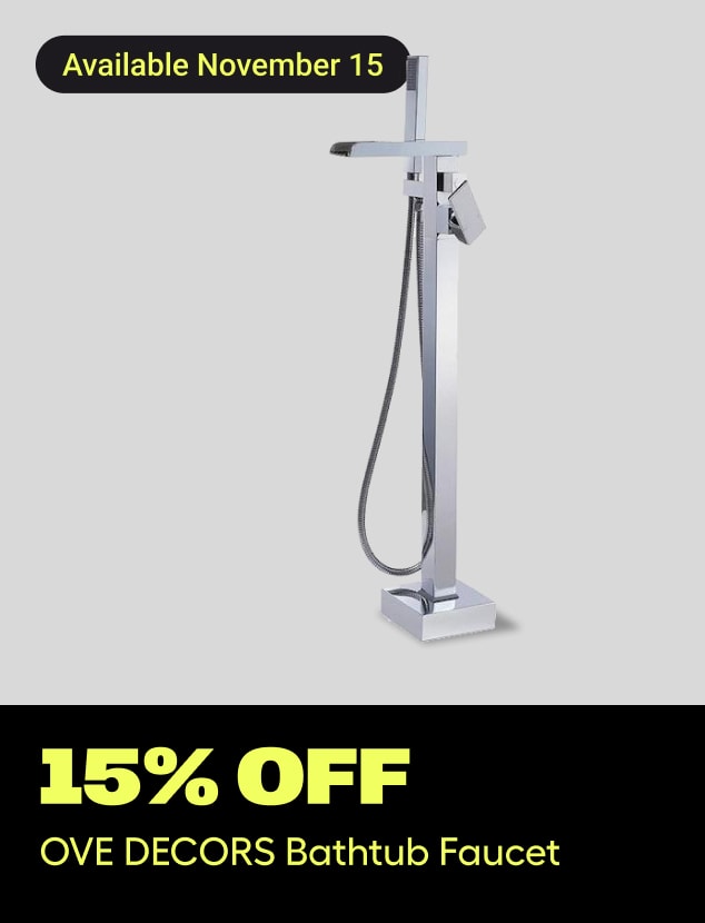 OVE DECORS Bathtub Faucet Daily Offer