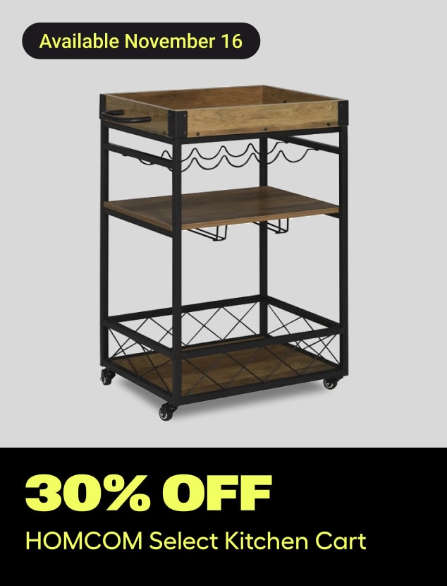 HOMCOM Kitchen Cart Daily Offer