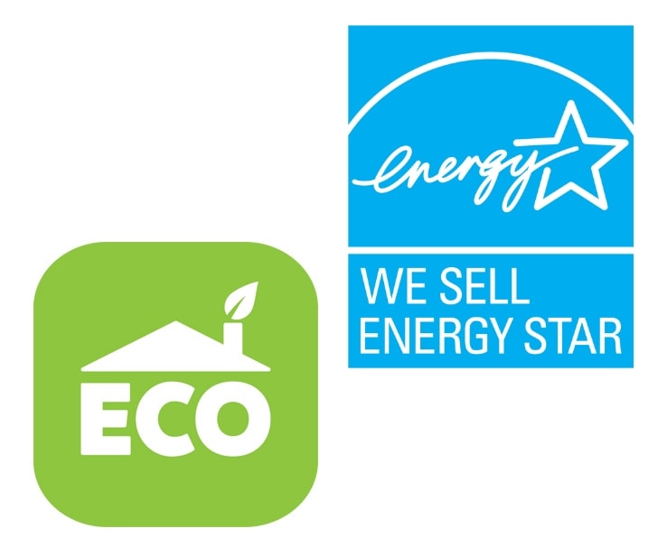 Eco and Energy Star logos