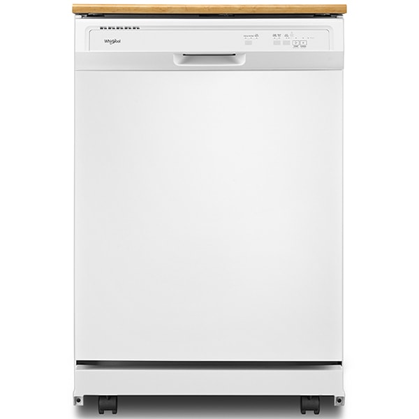 Stainless steel portable dishwasher