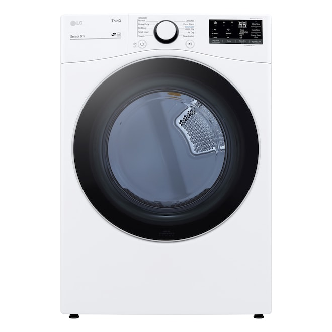 White gas dryer