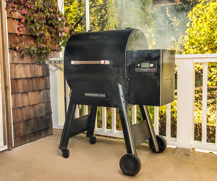 Un BBQ à granules de bois