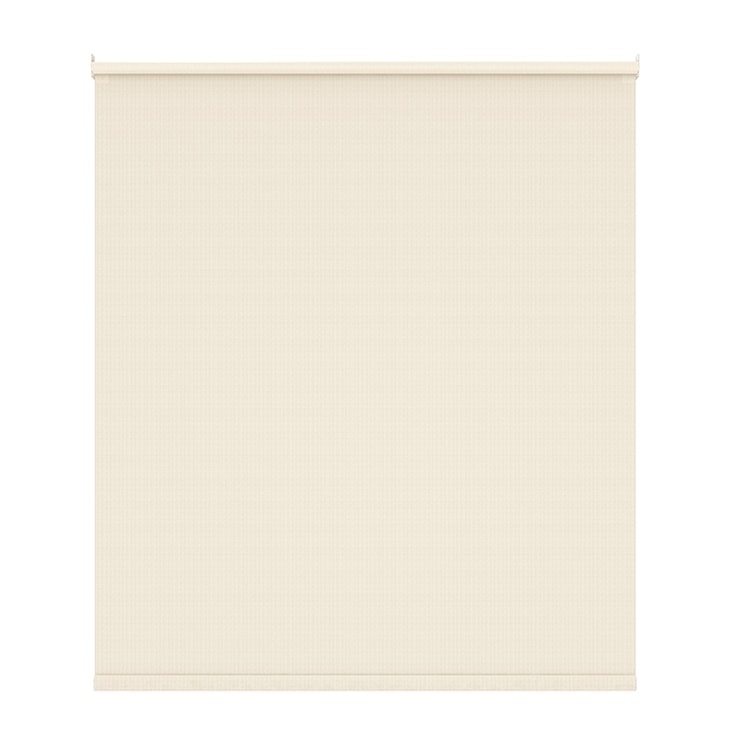 Beige roller shade