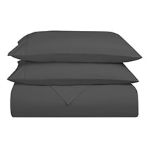 Dark grey bed sheet set