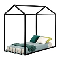 Kid’s house-shaped bed frame