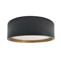 Flush-mount light fixture