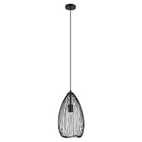 Black pendant light