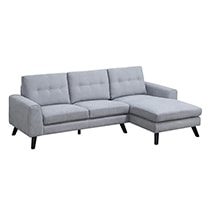 Light grey sectional