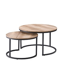 Nesting coffee tables