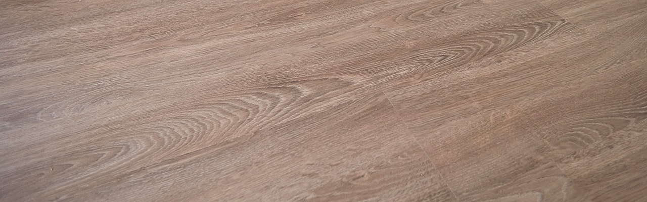 Faux wood vinyl flooring