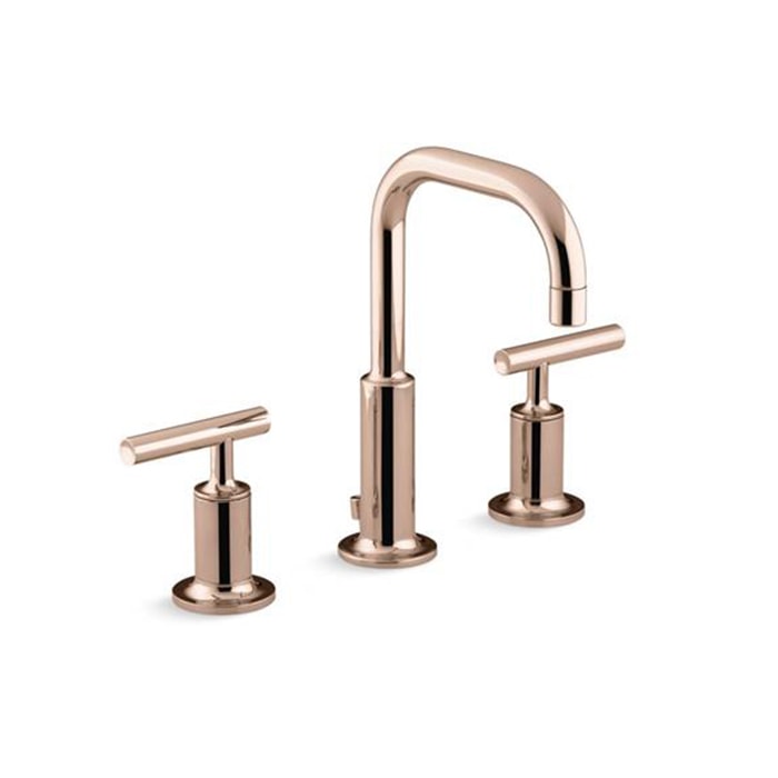 Rose gold faucet