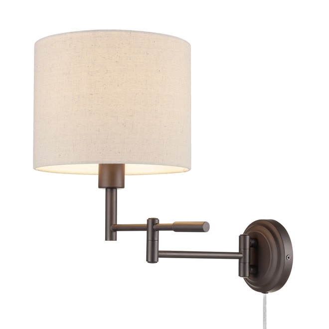 Wall sconce with rotating arm