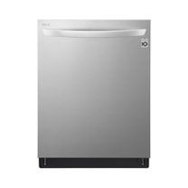 Stainless steel LG dishwasher