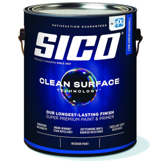 Can of Sico Clean Surface paint