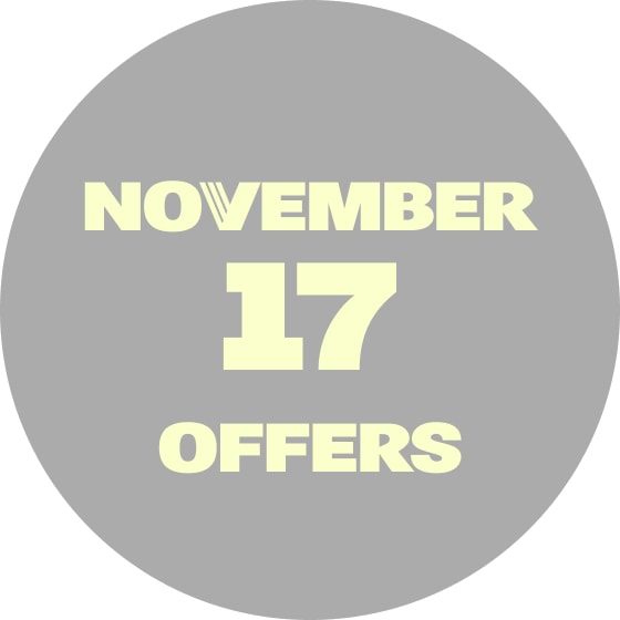 November 17 Offers