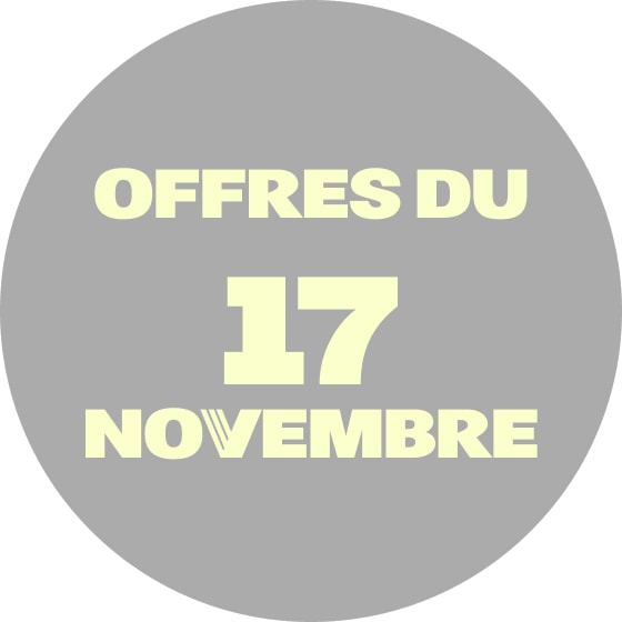 Offres du 17 novembre