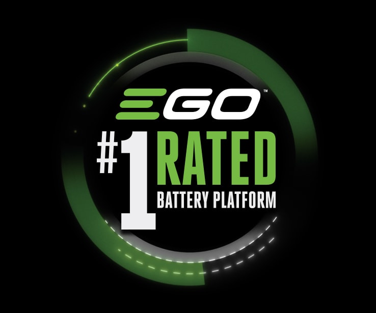 EGO is the industry’s #1-rated battery platform