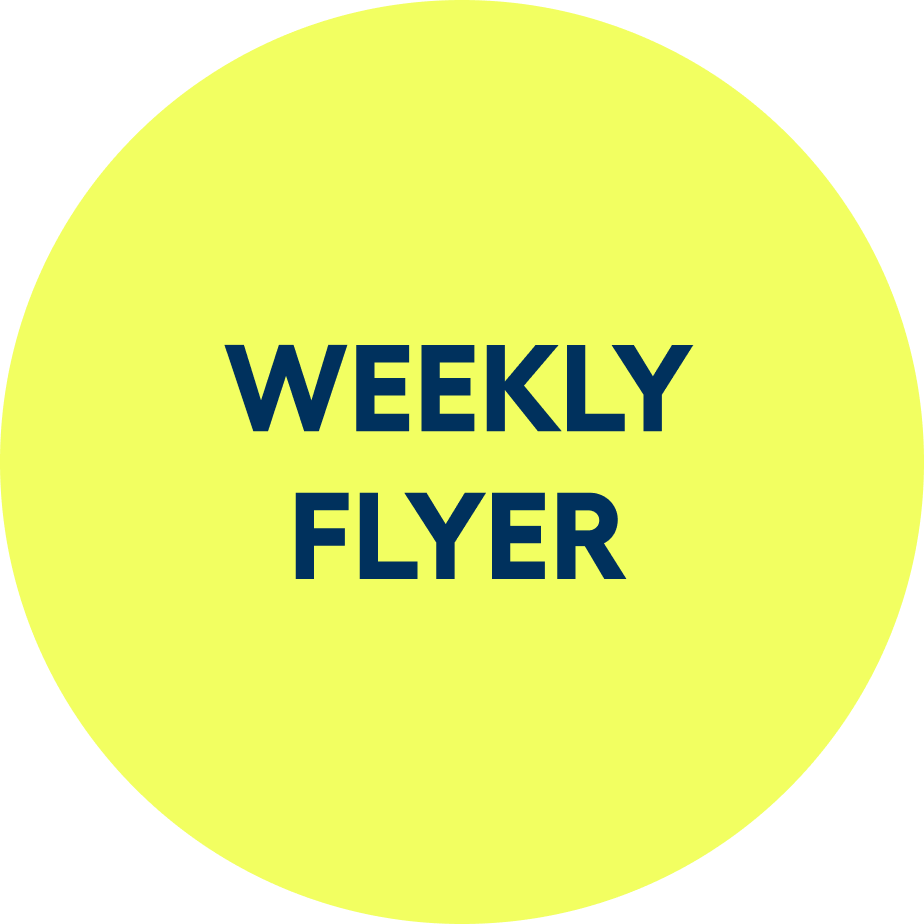 Weekly flyer