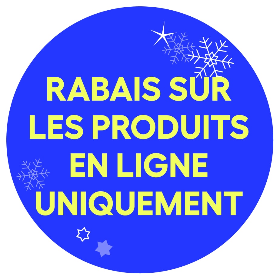 Rabais en exclusivité web