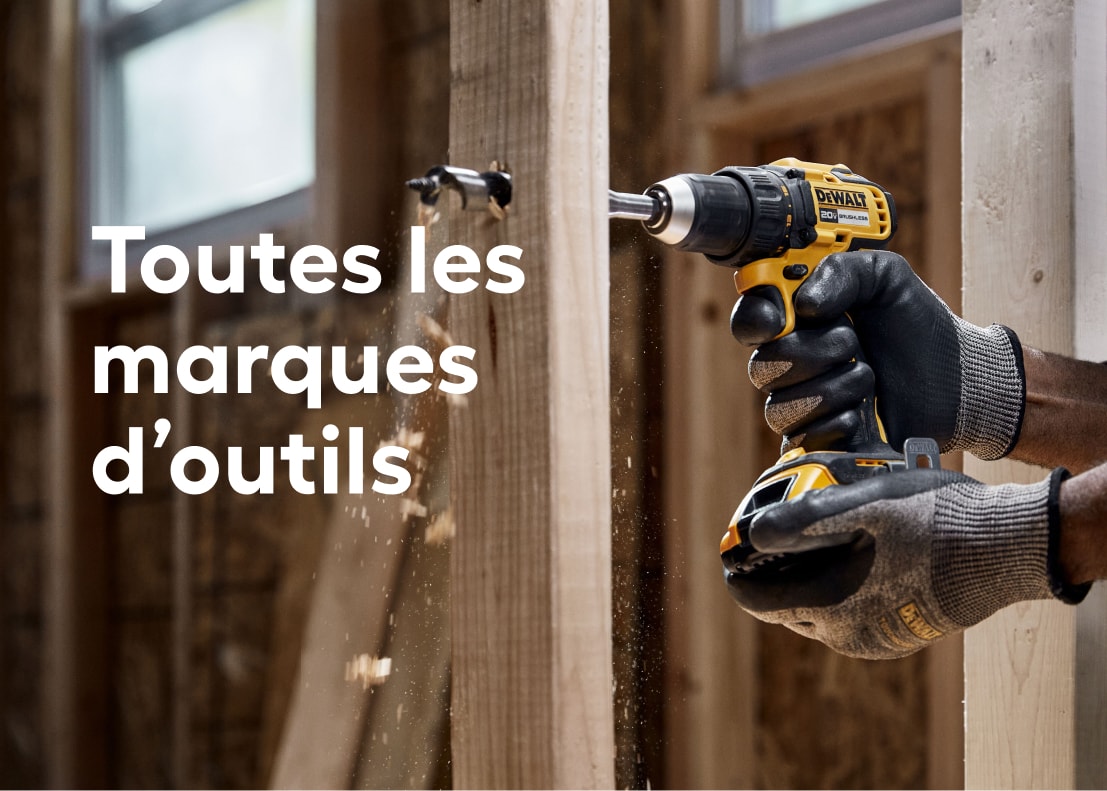 Toutes les marques d’outils