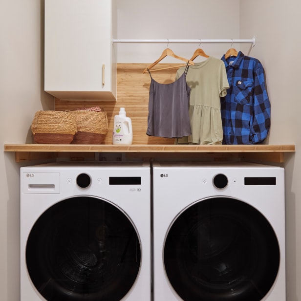 Team Blue’s Laundry Room