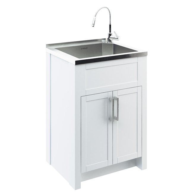 Stainless Steel Utility Sink With Cabinet | online information