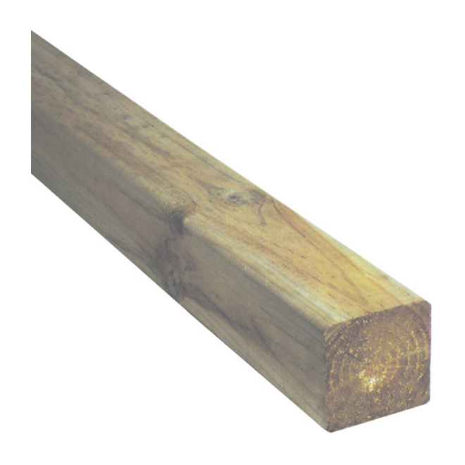 Treated Wood Green - 4 in x 6 in x 10 ft | RONA