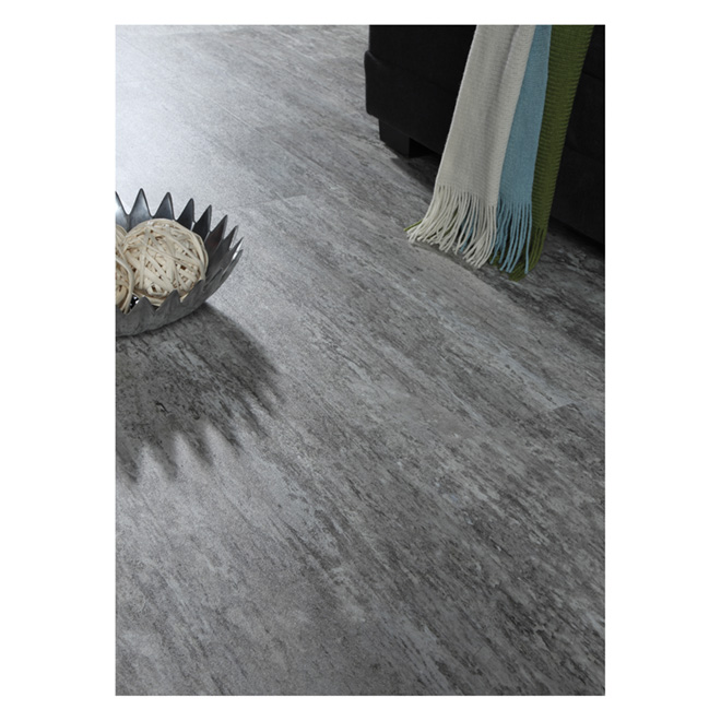 Vinyl Floor Tiles - "Essential" - 6 mm - Limestone | RONA