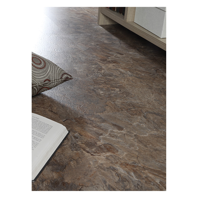 Vinyl Floor Tiles - "Essential" - 6 mm - Limestone | RONA