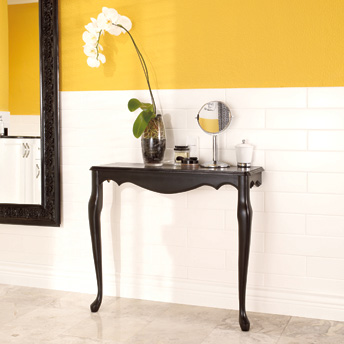 Wall hung deals console table