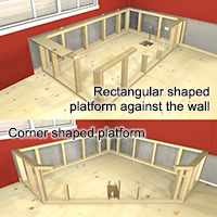 how to build a frame for a bathtub