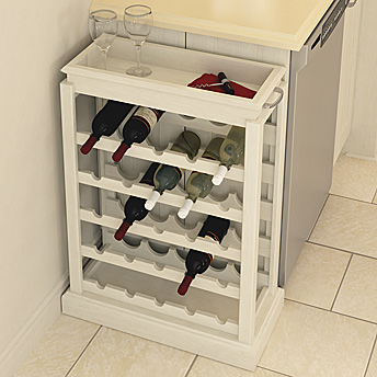 Petit tuto pour la réalisation de ce rangement pour bouteille de vin